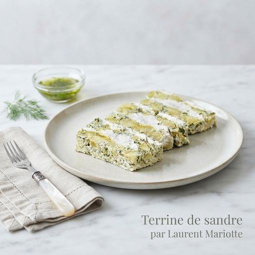 Zander terrine by Laurent Mariotte