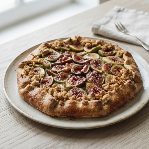 Tarte rustique aux figues