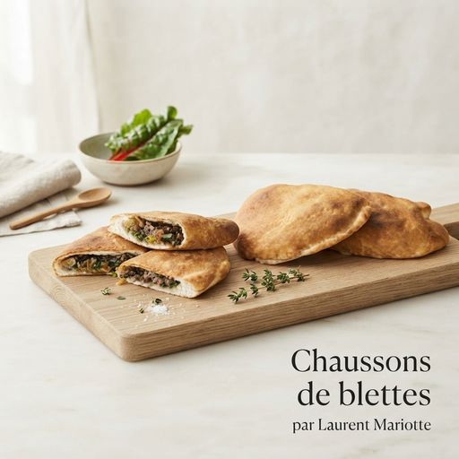 Chard turnovers by Laurent Mariotte