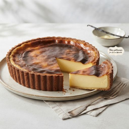 Flan pâtissier par Laurent Mariotte