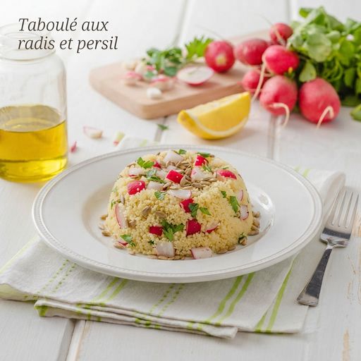 Radish and Parsley Tabbouleh