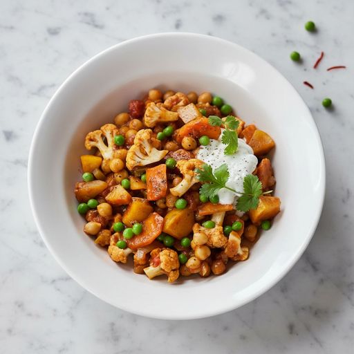 Vegetable jalfrezi
