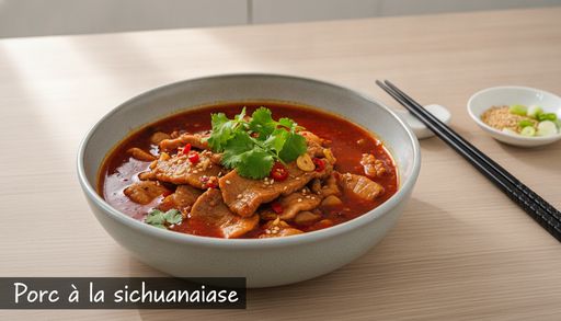 Sichuan-style pork