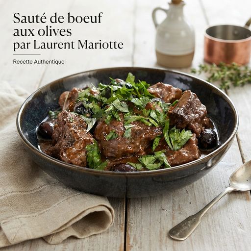 Beef sauté by Laurent Mariotte