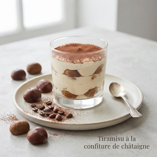 Chestnut Jam Tiramisu