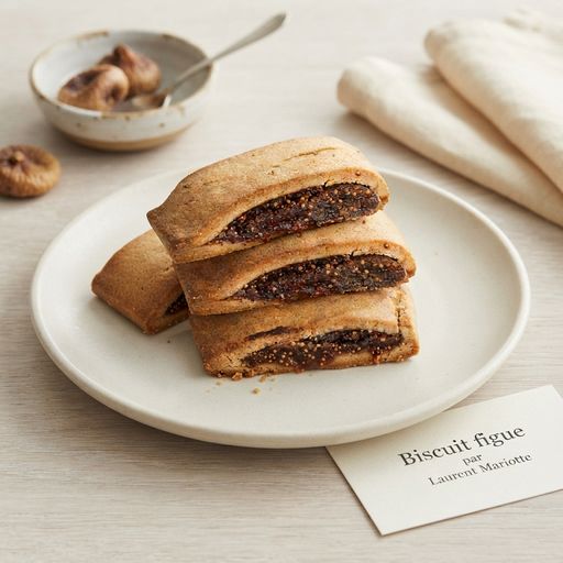 Fig biscuit by Laurent Mariotte