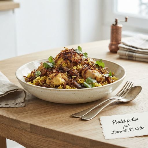 Chicken pulao by Laurent Mariotte