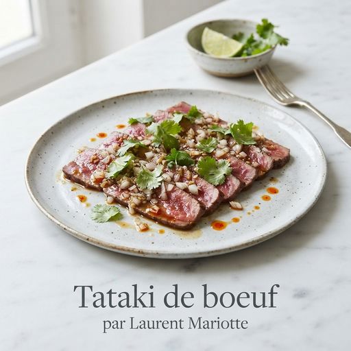 Beef Tataki by Laurent Mariotte