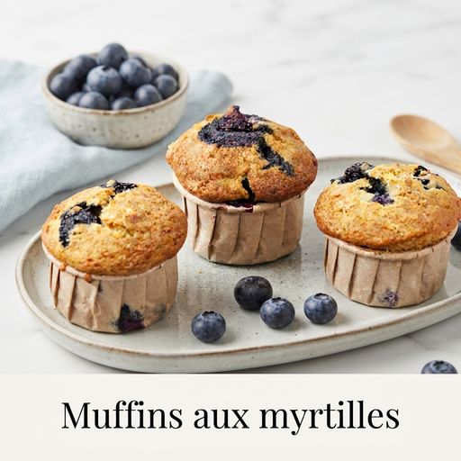 Blueberry muffins
