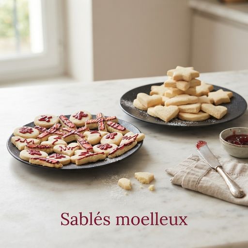 Sablés moelleux