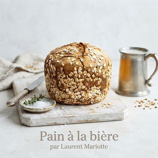 Beer bread by Laurent Mariotte