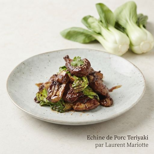 Pork Loin Teriyaki by Laurent Mariotte
