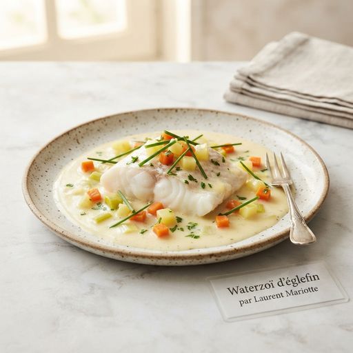 Haddock Waterzooi by Laurent Mariotte