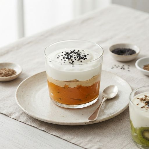 Carrot cumin shot (aperitif verrine)