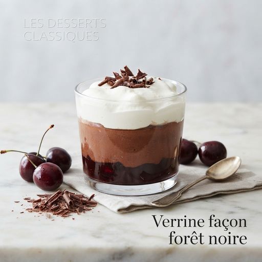 Black Forest-style Verrine