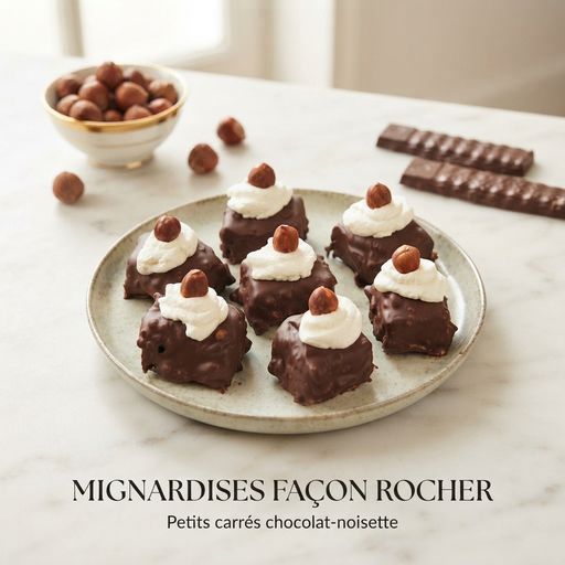 Mignardises façon Rocher