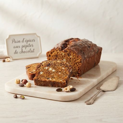 Gingerbread with chocolate chips