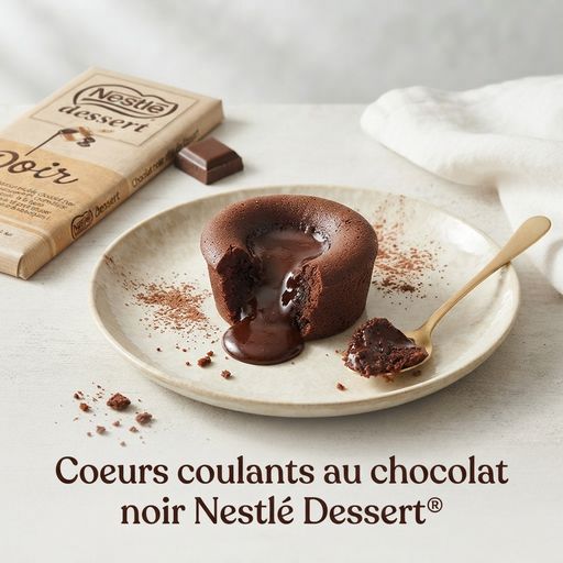 Nestlé Dessert® Dark Chocolate Lava Cakes