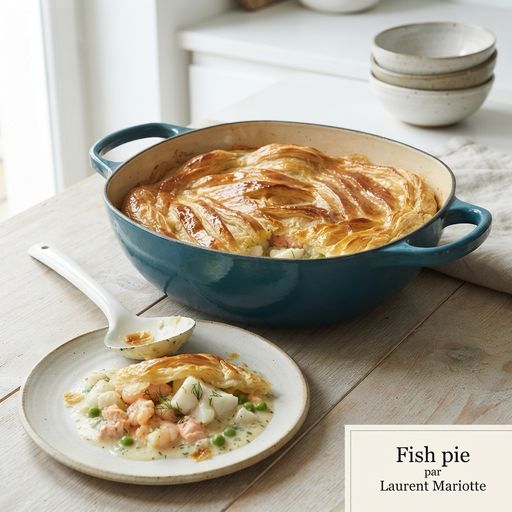 Fish pie by Laurent Mariotte