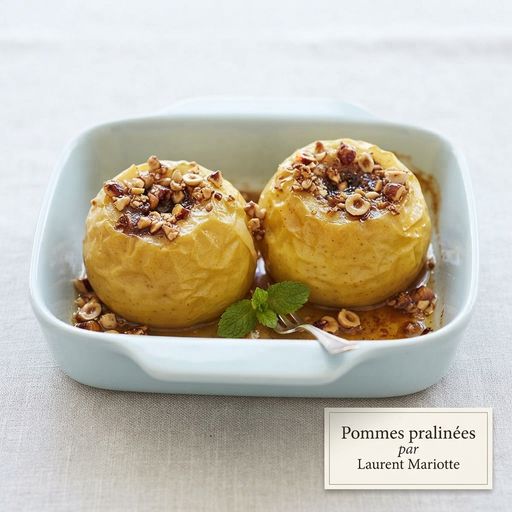 Pommes pralinées par Laurent Mariotte
