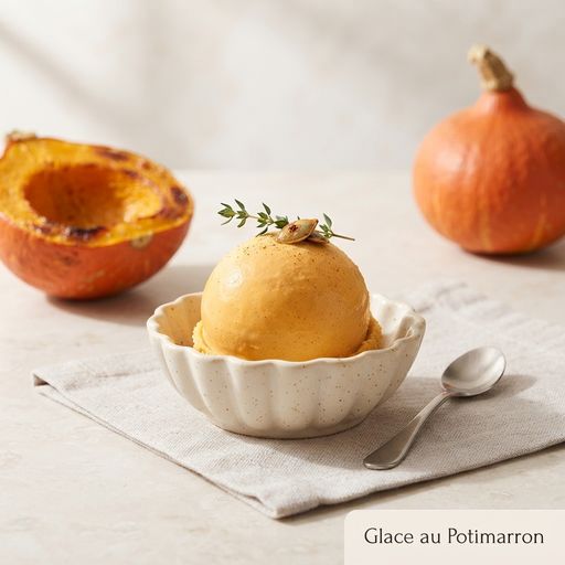 Pumpkin ice cream
