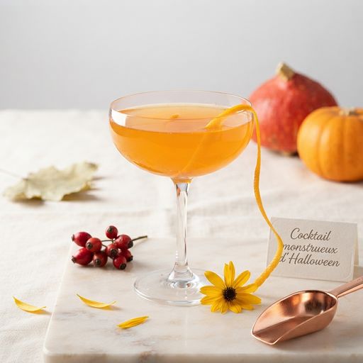 Monstrous Halloween Cocktail