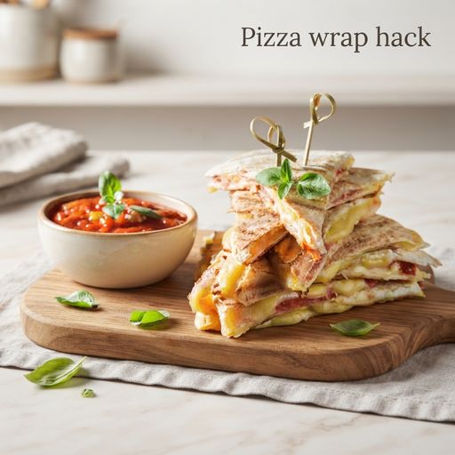 Pizza wrap hack