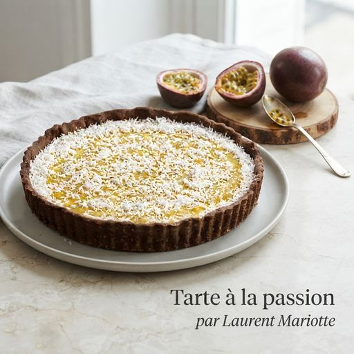 Tarte à la passion par Laurent Mariotte