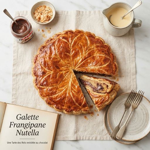 Galette Frangipane Nutella