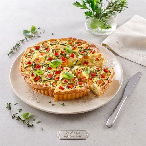 Summer Vegetable Quiche