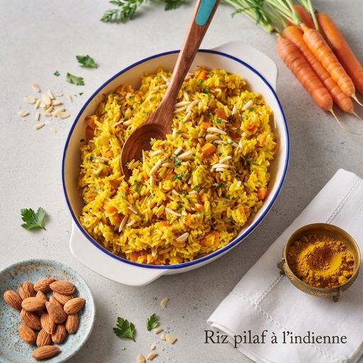 Indian-style rice pilaf