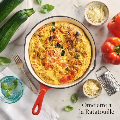 Ratatouille omelette