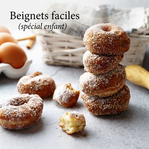 Easy donuts (kid-friendly)