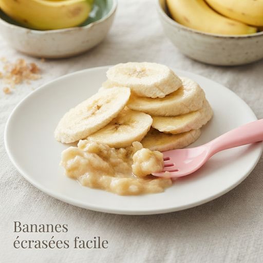 Easy mashed bananas