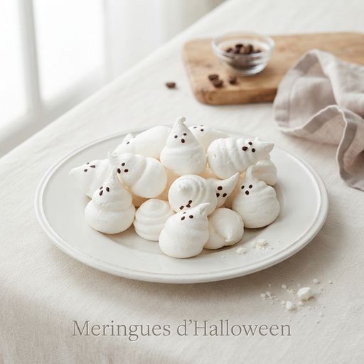 Halloween Meringues