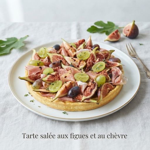 Savory Fig and Goat Cheese Tart