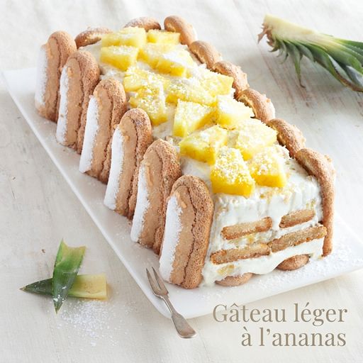 Light Pineapple Cake