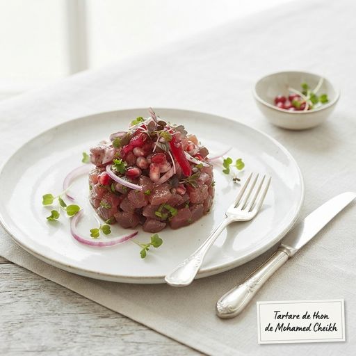 Mohamed Cheikh's Tuna Tartare