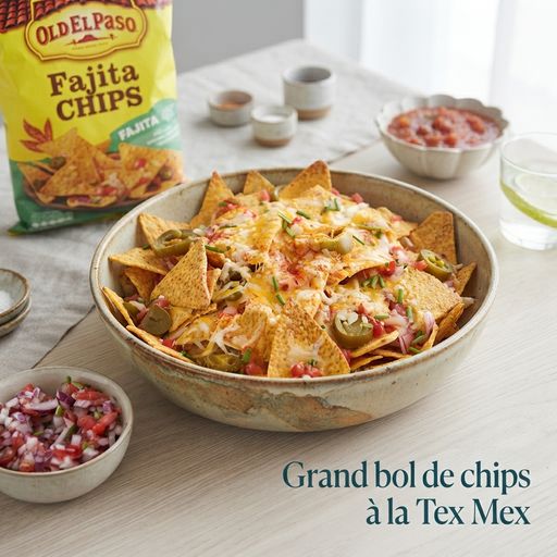 Large Tex-Mex Tortilla Chip Bowl