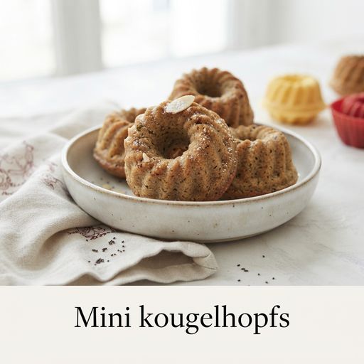 Mini kougelhopfs