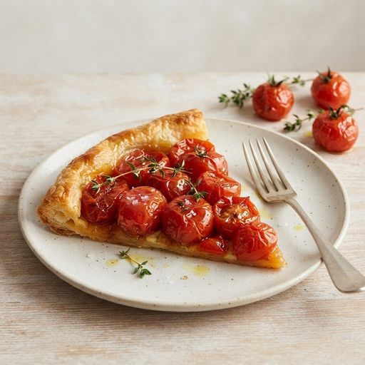 Tomato Tatin Pizza