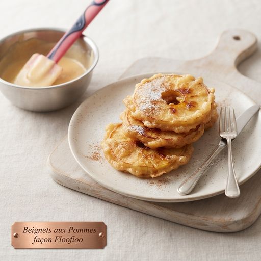 Floofloo-style Apple Fritters
