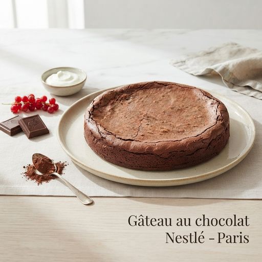 Gâteau au chocolat Nestlé
