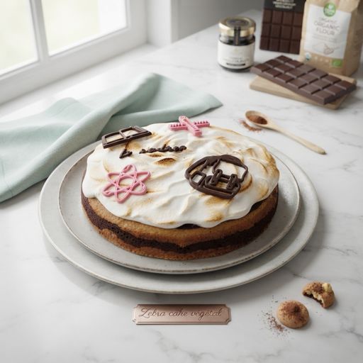 Vegan Zebra Cake