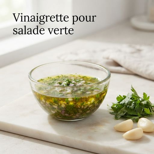 Vinaigrette for green salad