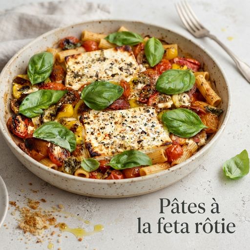 Pâtes à la feta rôtie