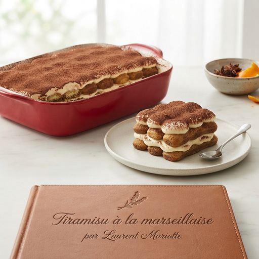 Marseille-style Tiramisu by Laurent Mariotte