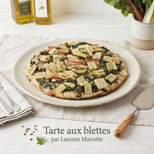 Swiss Chard Tart by Laurent Mariotte