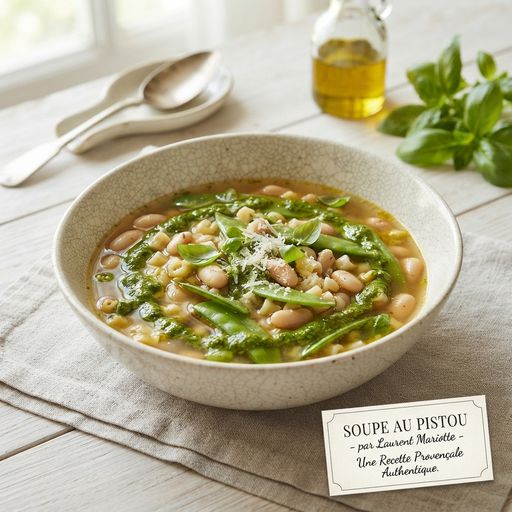 Soupe au pistou par Laurent Mariotte