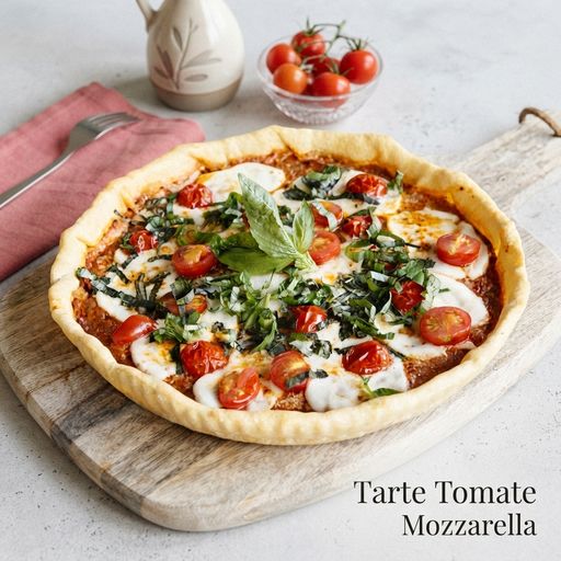 Tomato Mozzarella Tart